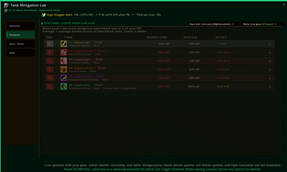 Compare Tab