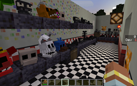Parts room mock-up