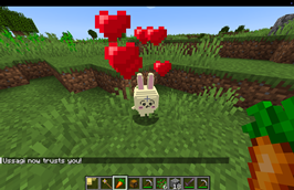 Tame with carrots