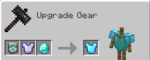 Diamond smithing recipe