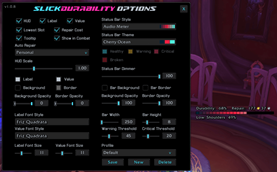 Audio Meter Style | Cherry Ocean Theme