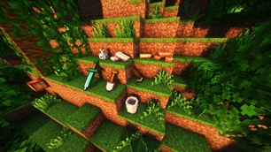 Vanilla item decorations