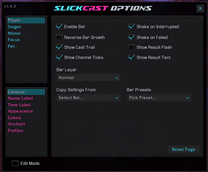 Player [General] options