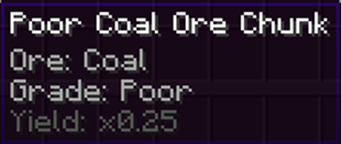 Poor Ore Chunk Tool Tip