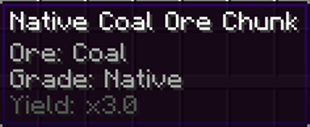 Native Ore Chunk Tool Tip