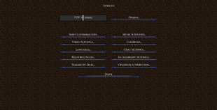 Options Menu