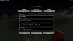 Message Settings