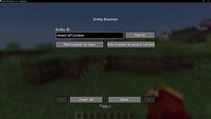 Entity Blacklist