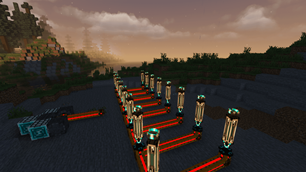 Heat pipes and pilons