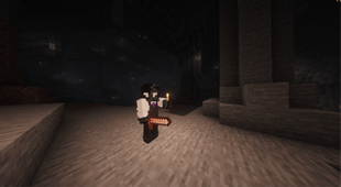 Even if you're not using shader you can get this light effect with Dynamic Lights.