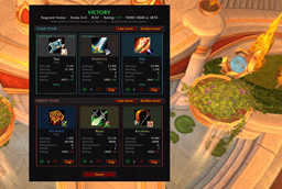 Post Arena screen