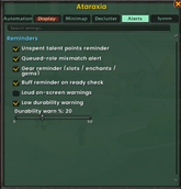 Alerts