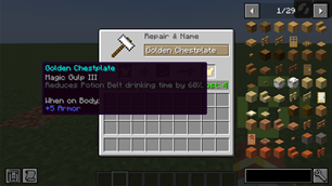 Only Chesrplate Enchant