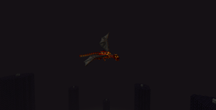 Magma Monarch Flying