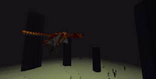 Magma Monarch Flying