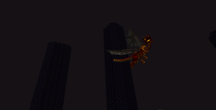 Magma Monarch Flying
