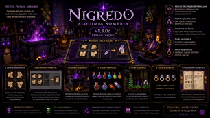 Nigredo — Arte promocional conceitual
