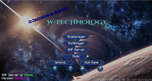 Main menu