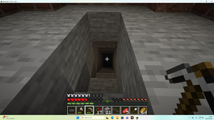 the hole
