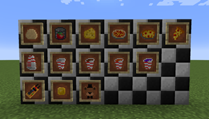 Food, Tools and Spawn Eggs