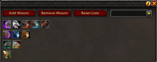 Mount Macro Menu