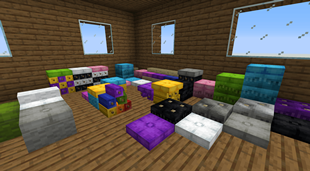 Colorful cushions