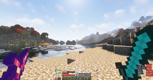 Enchanted Living Defender in "Shield" Mode