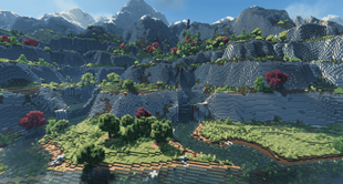 Mountain Streams (Streams Reflowing + Tectonic +Terralith)