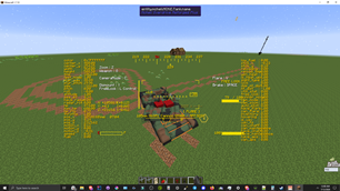 New realistic tank grass trampling and OBB boundingboxes
