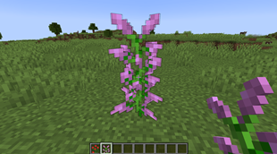 tall flower with connected hitbox