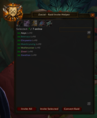 Zocial Raid Inviter
