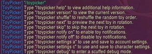 Slash Command List