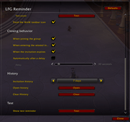Closing Rules and Invitation History