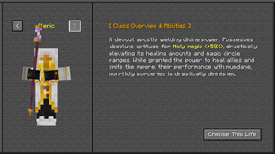 Class Selection UI 3