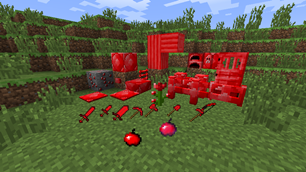 Items and Blocks added through config files