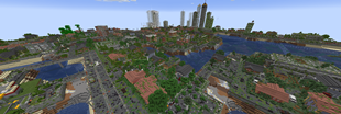 Procedural Generated Suburbs and City