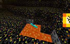 Lava shark in lava