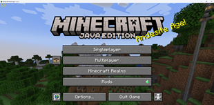 Main menu