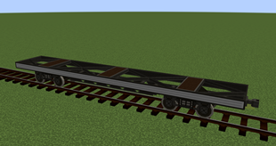 Framed Flatbed Car