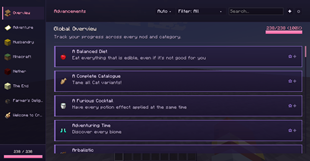 Menu Preview (FATE THEME)