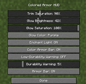 Settings Menu