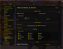 Settings Panel (General)