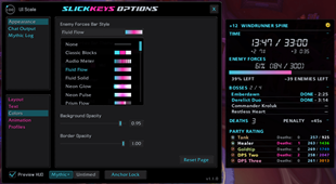 Appearance [Colors] Bar Style Menu