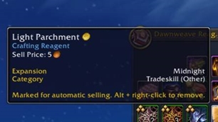 Automatic Item Selling 1