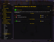 Settings (All in One Health)
