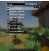 Select Item (craft editor)