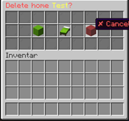 Delete home cancle