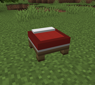 Red Half Bed