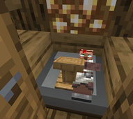 Compact house indoors