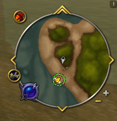 Minimap with spot